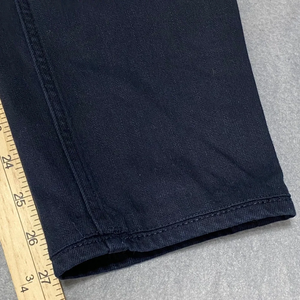 7 For All Mankind Paxtyn Black Skinny Jeans Size 34 Mens